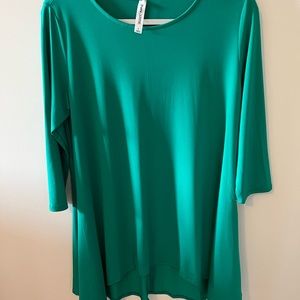Zenana Outfitters Size L 3/4 Sleeve Tunic